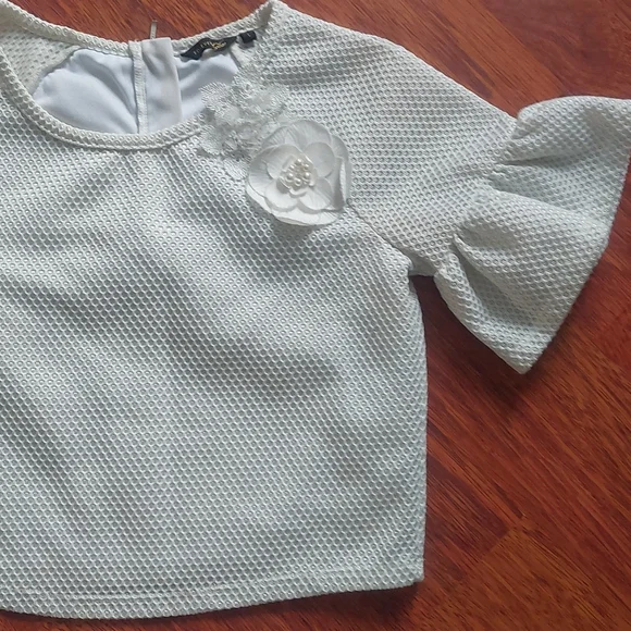 Cropped blouse - Picture 2 of 6